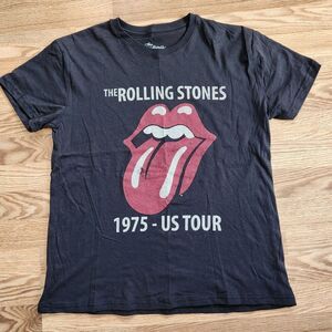 The Rolling Stones T-Shirt Top Women's Size LargeBlack Tee Pullover